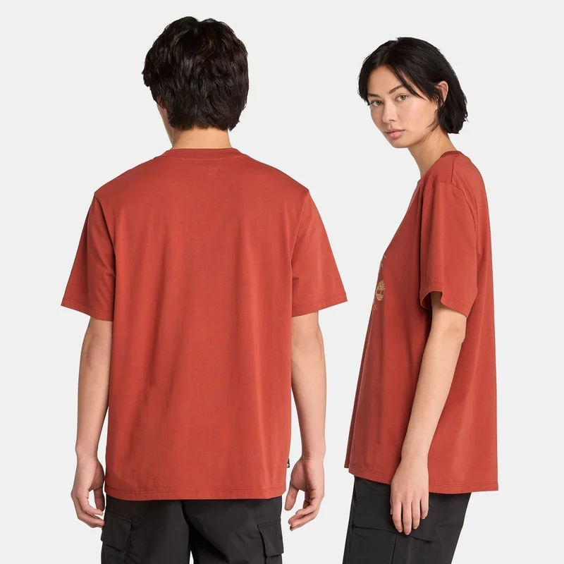 تمبرلاند تيشيرت بووت جرافيك للرجال