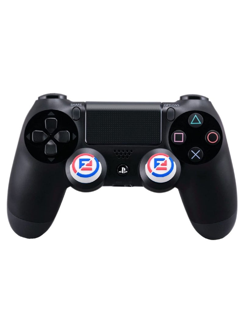يونك 4 قطع تحكم سيليكون الإبهام قبضة عصا التحكم Thumbstick للبلايستيشن 5 و PS4 SY39  - Image 4