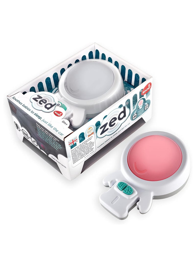 ROCKIT Zed by Rockit - Car Like Vibrations - Baby Sleep Aid - 6 Vibrating Modes and Soft Glow Night Light - Works on All Mattresses - Baby Soothing Machine - Helps Toddlers Sleep - Suitable from Birth - Image 1