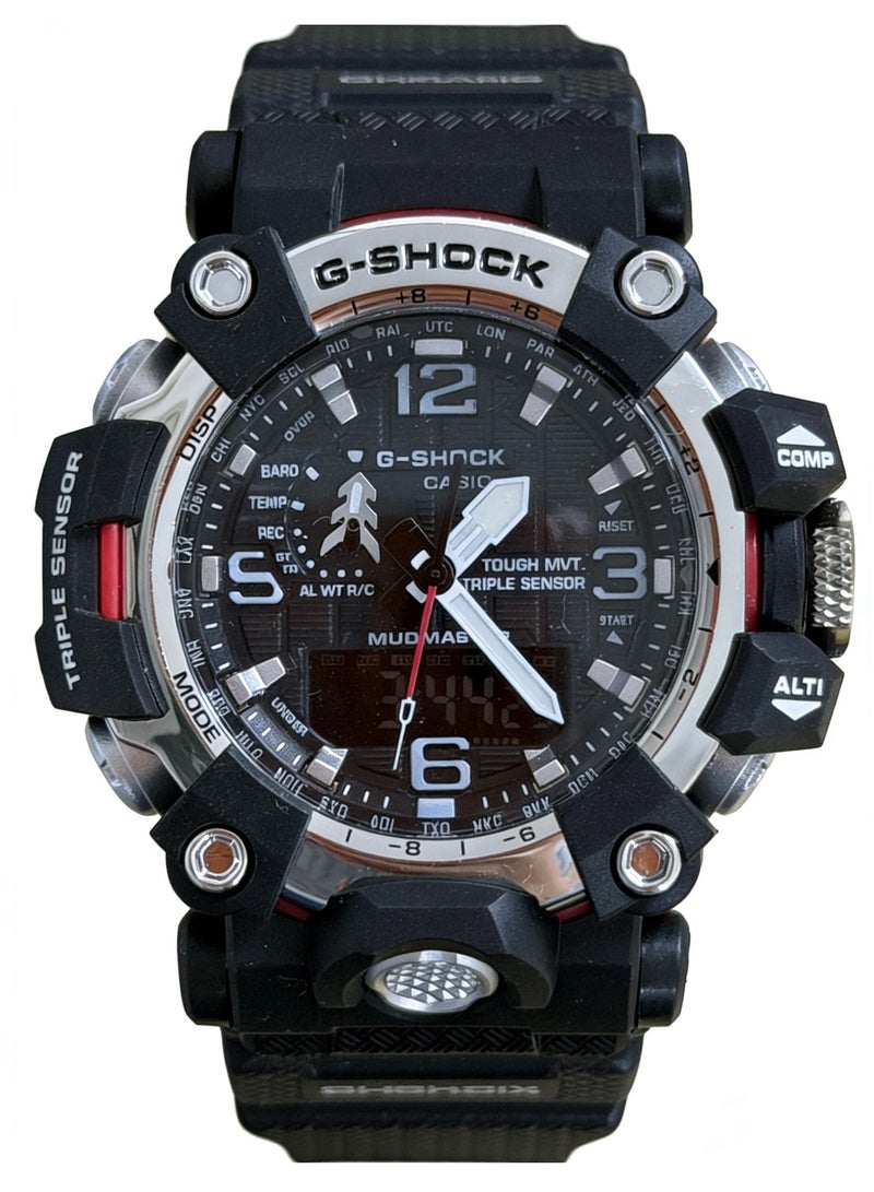 كاسيو CASIO G-SHOCK سلسلة مقاومة للماء ومقاومة للطين ومقاومة للصدمات الرياضة متعددة الوظائف الحركة الكوارتز حزام الراتنج ساعة اليابان وكوريا ساعة رجال - Image 1