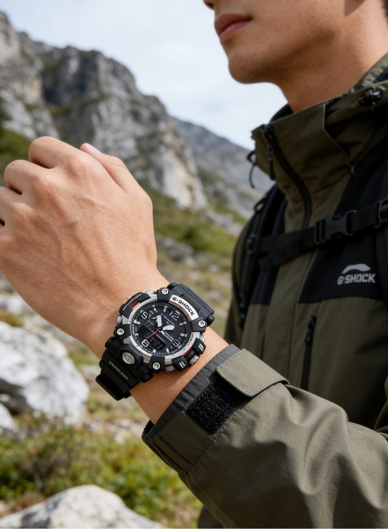 كاسيو CASIO G-SHOCK سلسلة مقاومة للماء ومقاومة للطين ومقاومة للصدمات الرياضة متعددة الوظائف الحركة الكوارتز حزام الراتنج ساعة اليابان وكوريا ساعة رجال - Image 3