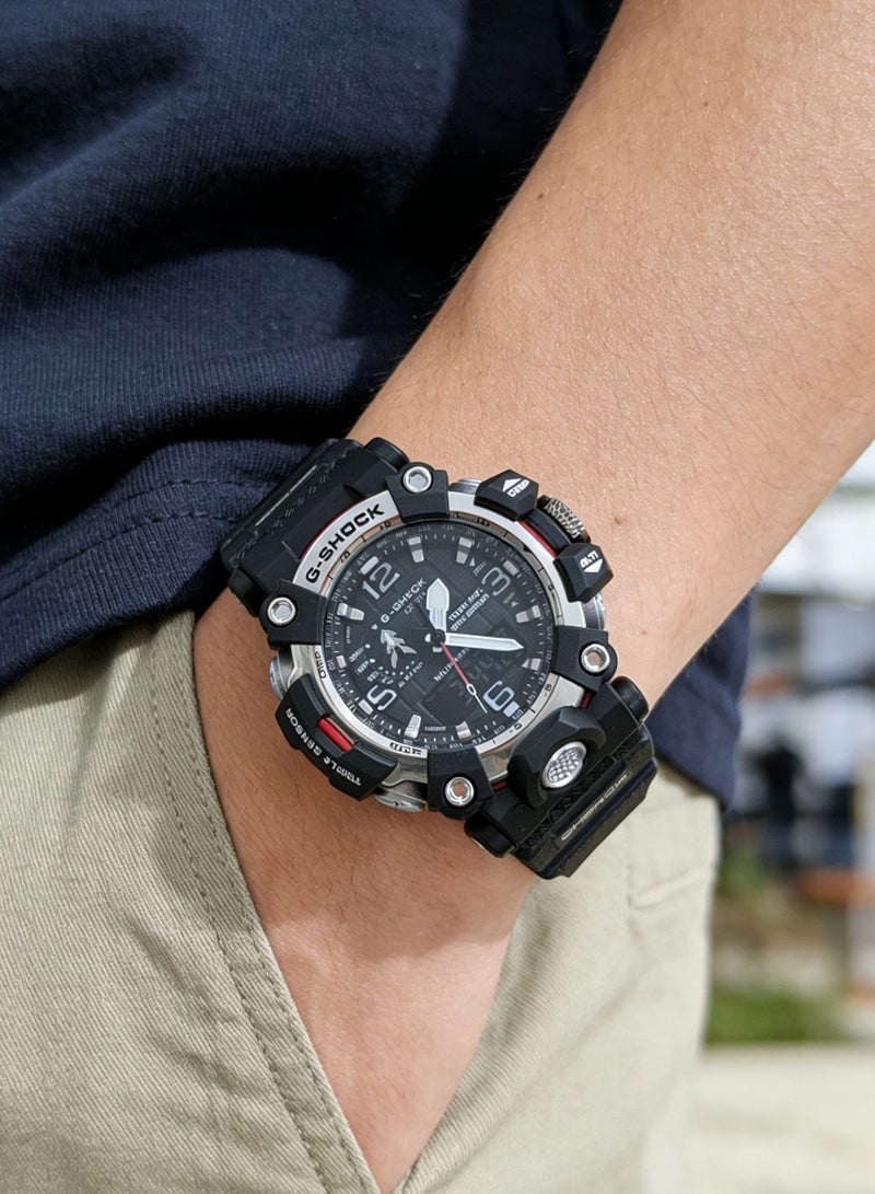 كاسيو CASIO G-SHOCK سلسلة مقاومة للماء ومقاومة للطين ومقاومة للصدمات الرياضة متعددة الوظائف الحركة الكوارتز حزام الراتنج ساعة اليابان وكوريا ساعة رجال - Image 4