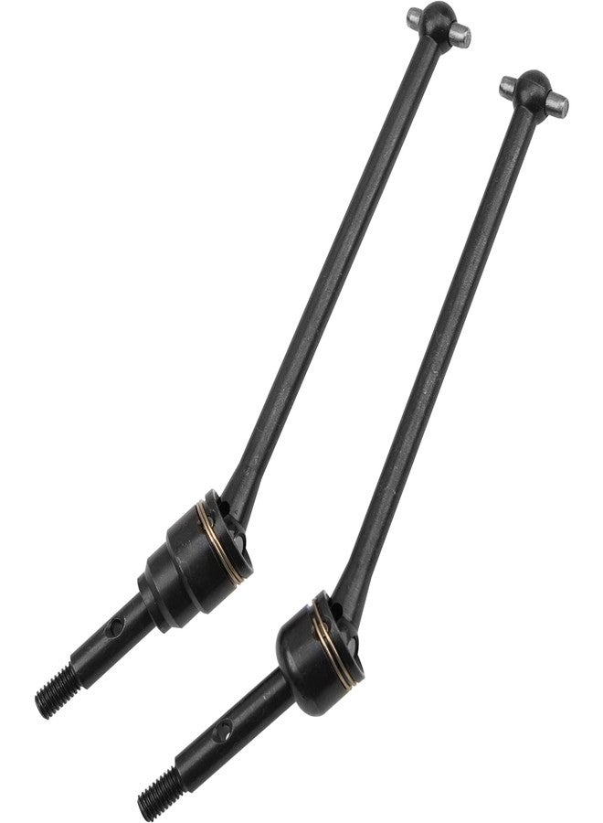 Vgoohobby 2Pairs Vgoohobby Steel Front Rear Drive Shaft CVD Driveshaft Compatible with 1/10 Traxxas Slash Rustler Stampede Hoss VXL 4X4 2WD RC Car - Image 5