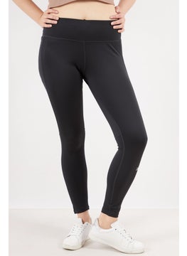 Reebok Women Sportswear Fit Running Leggings, Black  - Image 1