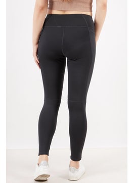 Reebok Women Sportswear Fit Running Leggings, Black  - Image 3