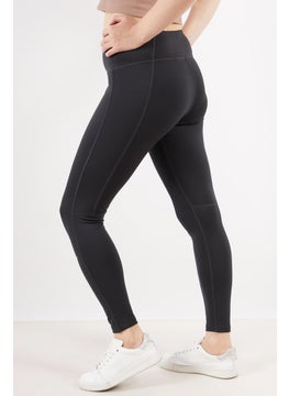 Reebok Women Sportswear Fit Running Leggings, Black  - Image 4