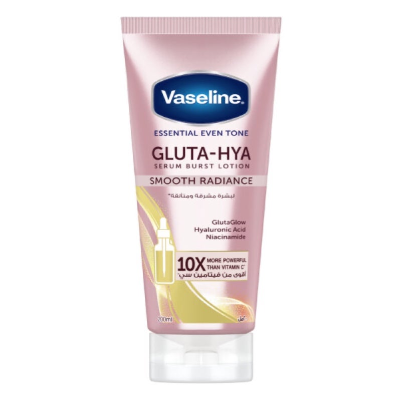 Vaseline Gluta-Hya Smooth Radiance Lotion Tube 200 Ml
