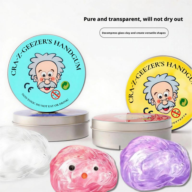 Slime Putty Toy Set - 24 Colors Non-Newtonian Fluid Stress Relief - Image 1