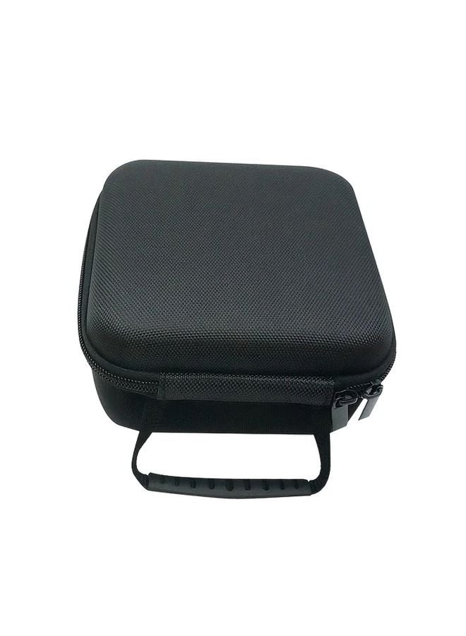 Black EVA Hard Case for Apple Mac Mini M4 Shockproof Zipper Closure Mesh Window - Image 4