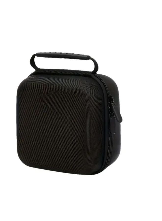 Black EVA Hard Case for Apple Mac Mini M4 Shockproof Zipper Closure Mesh Window - Image 1