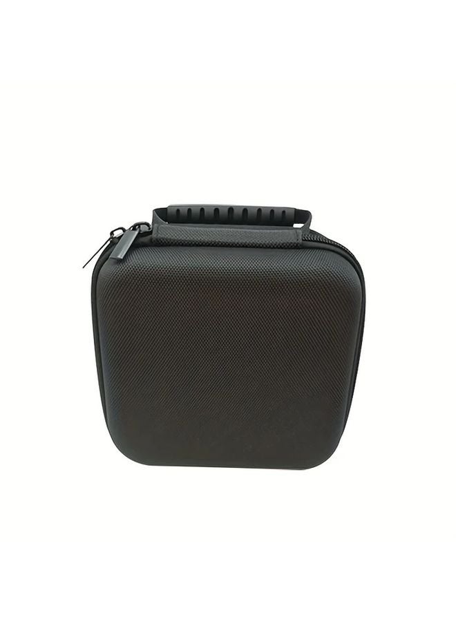 Black EVA Hard Case for Apple Mac Mini M4 Shockproof Zipper Closure Mesh Window - Image 5