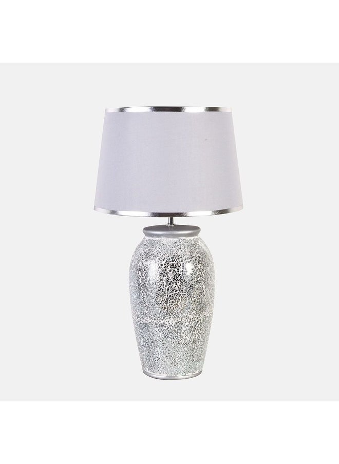 DANUBE HOME Hugo Ceramic Table Lamp 30X30X53 Silver  - Image 2