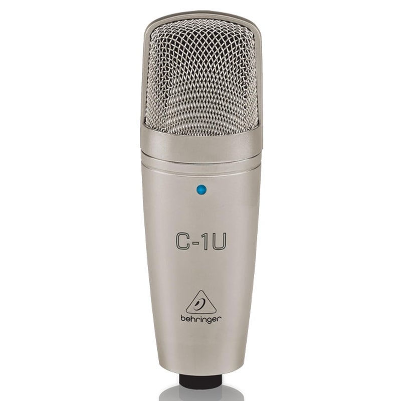 Behringer C-1U Studio Condenser Microphone, Light Gold - Image 1