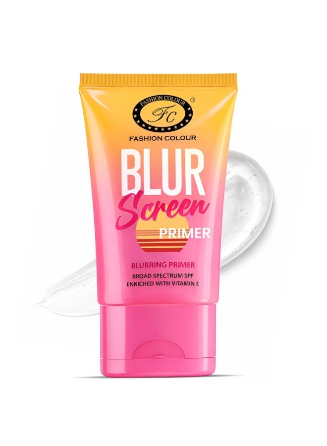 Fashion Colour Blurring Primer Sunscreen | Broad Spectrum SPF 30 | Gel Based Primer Sunscreen | For Oily, Combination, Normal Skin | Lightweight | Non Greasy | 30ML - Image 1