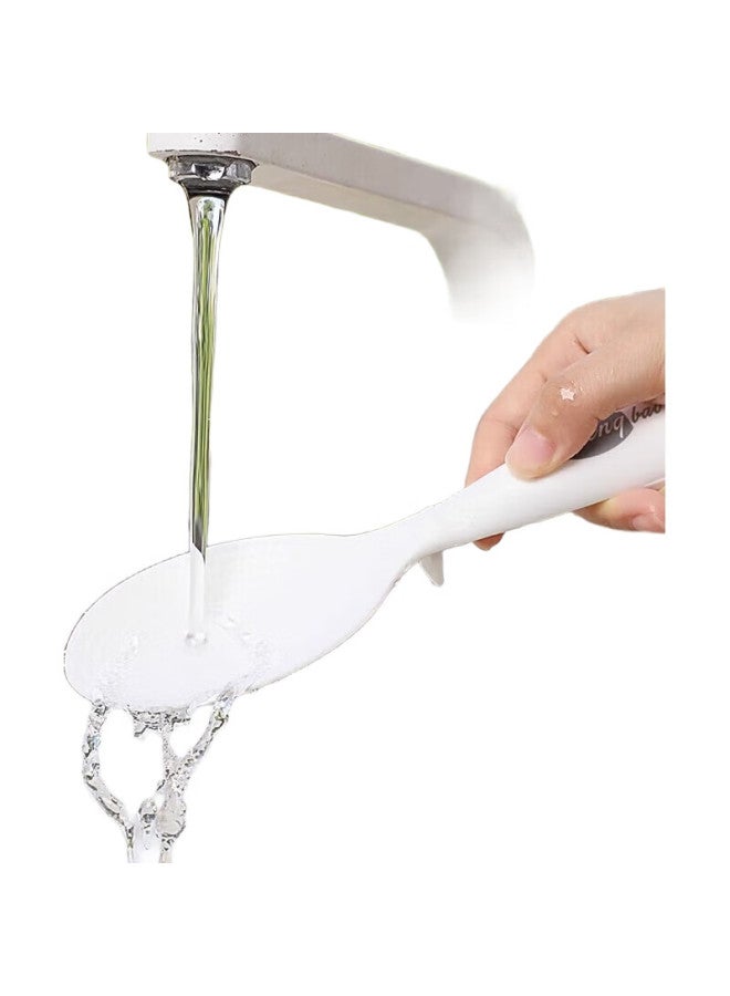 Dipple Non-Stick Rice Spoon, Upright Design For Home Use, Rice Serving Ladle For Rice Cooker, Non-Stick Rice Scoop - Image 3