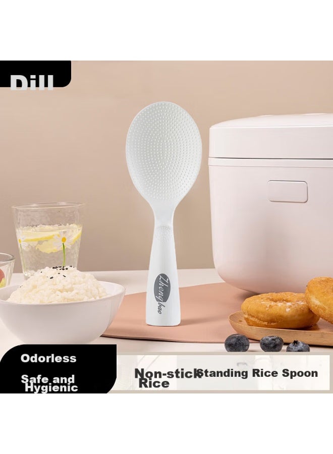 Dipple Dipuer Non-stick Rice Spoon, Upright Design For Home Use, Rice Serving Ladle For Rice Cooker, Non-stick Rice Scoop - Image 1