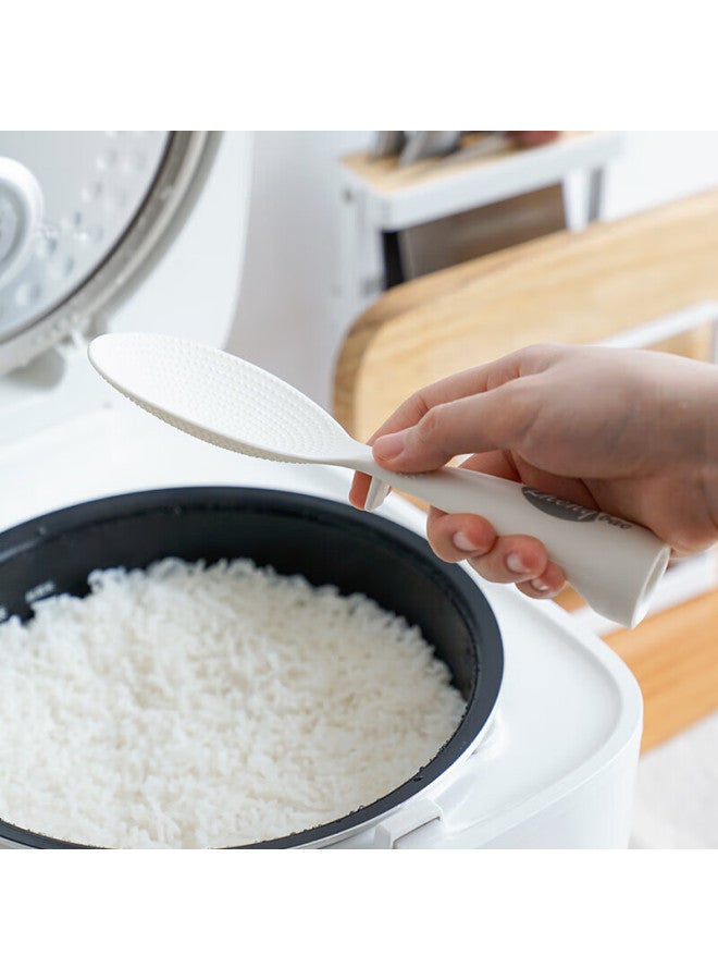 Dipple Dipuer Non-stick Rice Spoon, Upright Design For Home Use, Rice Serving Ladle For Rice Cooker, Non-stick Rice Scoop - Image 2