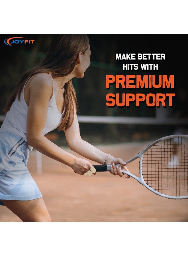 JoyFit Spandex Finger Support-Adjustable Pain Relief&Sleeve Protector With Comfortable Cushion Pressure For Cricket,Exercise,Gym Fitness,Volleyball,Badminton&Tennis,Men&Women [10 Pc.],Free size - Image 4