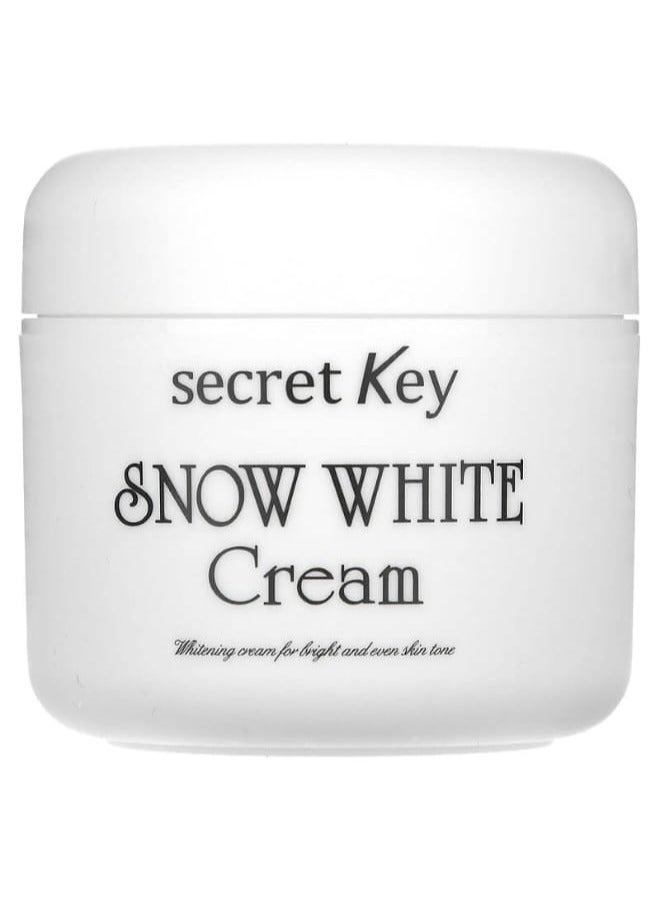 Secret Key Snow WhiteCream 1.76 Fl. Oz. - All-In-One Brighening one Up Base Cream From Deep Ino Skin, I Recovers Skin Naural Raddiance And Brighness - Image 1