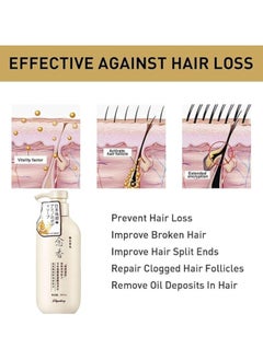 SAKURA Sakura Japanese Shampoo and Conditioner Set for Hair Loss Prevention - 300ml  - Image 4
