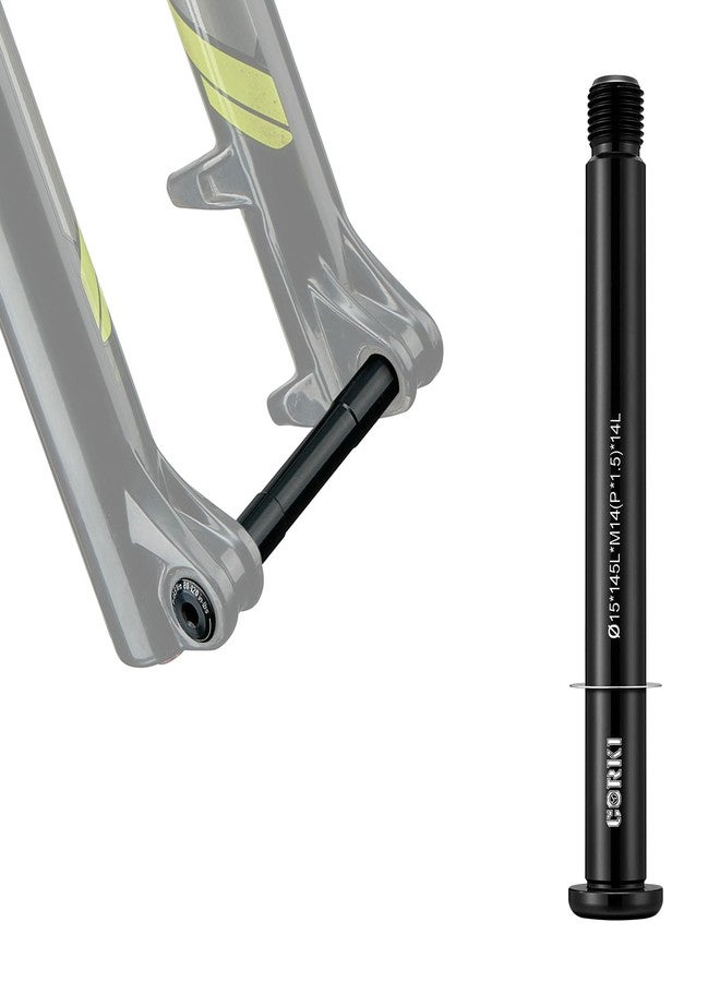 corki Cycles Thru Axles for Fox Fork 15mm, Bike Hub Adapter Axle Mountain Road Bike Quick Release Aluminum Alloy Axle - 15mm*100mm/15mm*110mm - Image 4