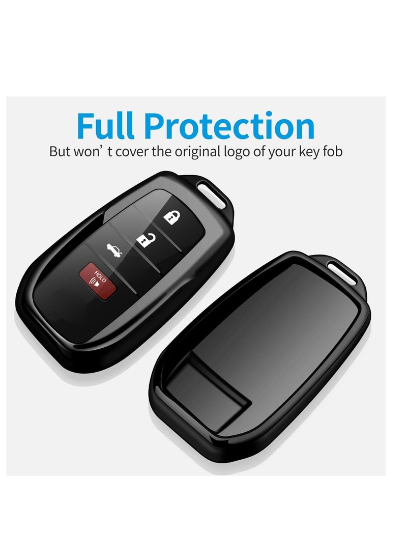 Generic Toyota keys with this special soft TPU cover compatible with models like Land Cruiser (2019-2022) Venza (2021-2022) RAV4 Prime Hilux Fortuner Tundra (2022) and Corolla Cross  - Image 5