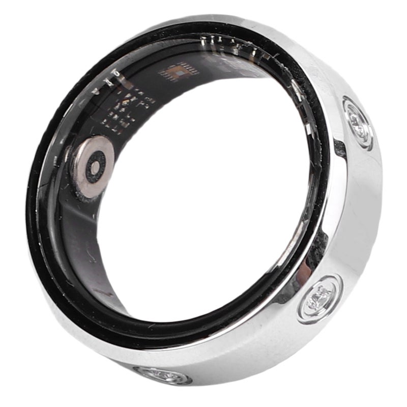 Smart Ring #7 (17.5mm Inner Diameter) IP68 Waterproof Fitness Tracker Ring - Stylish 6.3mm Narrow Design Bluetooth Photo Taking Ring for Swimming Workouts Daily Fitness Tracking Stylish Active Wear - Image 5