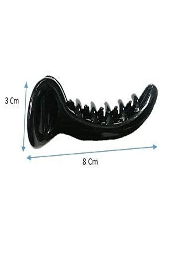 SMART VILLA TRADERS Plastic Banana Hair Clips/Clutch for Girls and Women (Black, Pack of 1) - Image 5