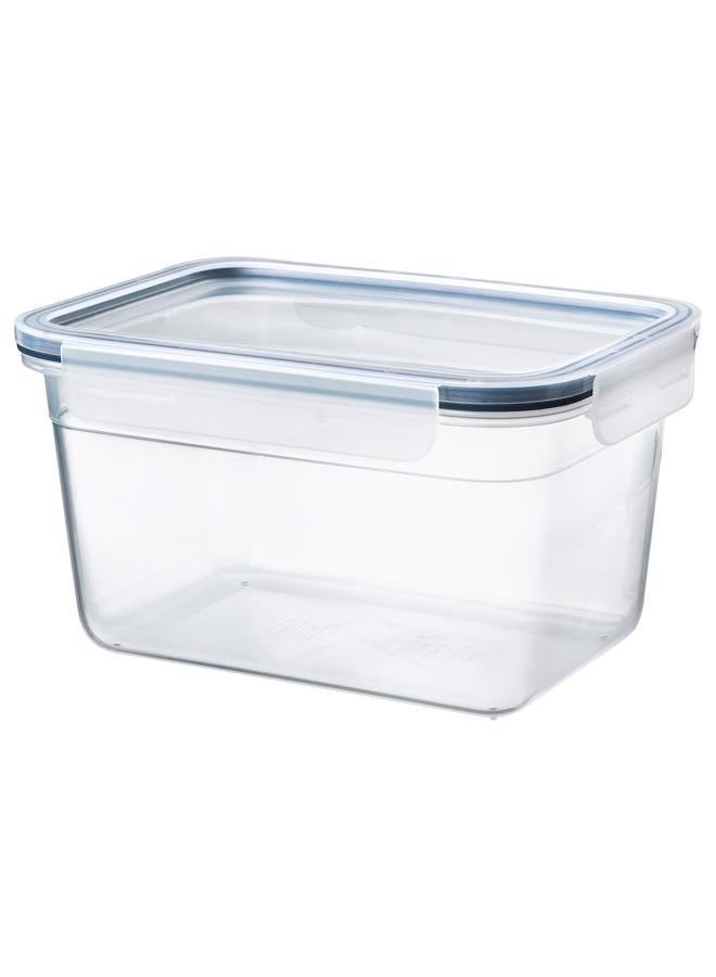 erorex Food container with lid, rectangular/plastic, 2.0 l - Image 1
