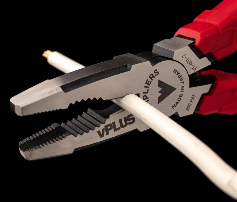 VAMPLIERS 7" Stripped Screw Extractor Pliers. Made in Japan. Multipurpose Combination Linemans Pliers remove Damaged/Rusted/Specialty Screws & Fasteners. - Image 5