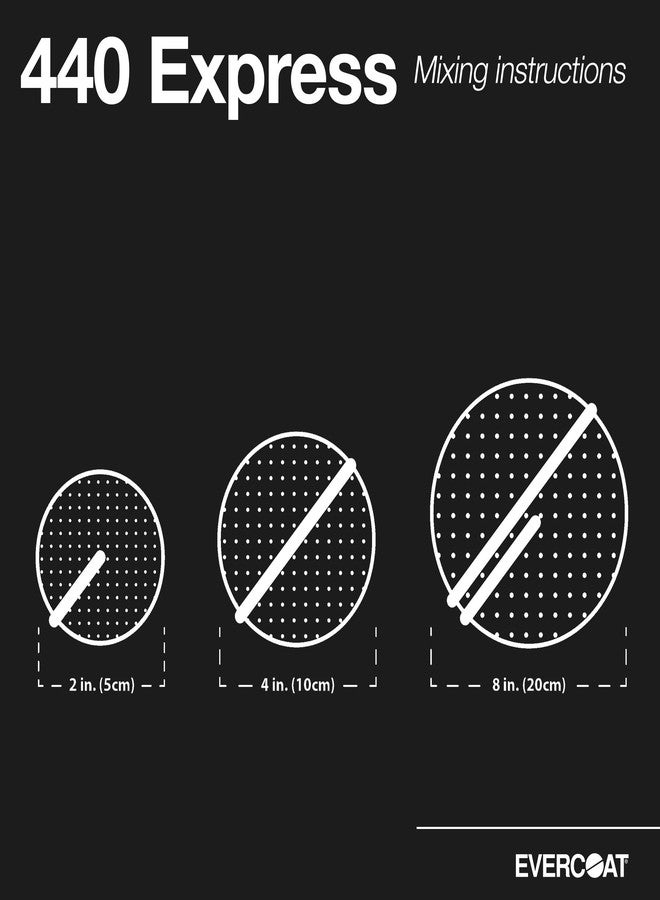 مزيل الثقوب الدقيقة Evercoat 440Express للأسطح المطلية بالبرايمر المتصلبة، والحشوات، والمعاجين - 16 أونصة سائلة - Image 4