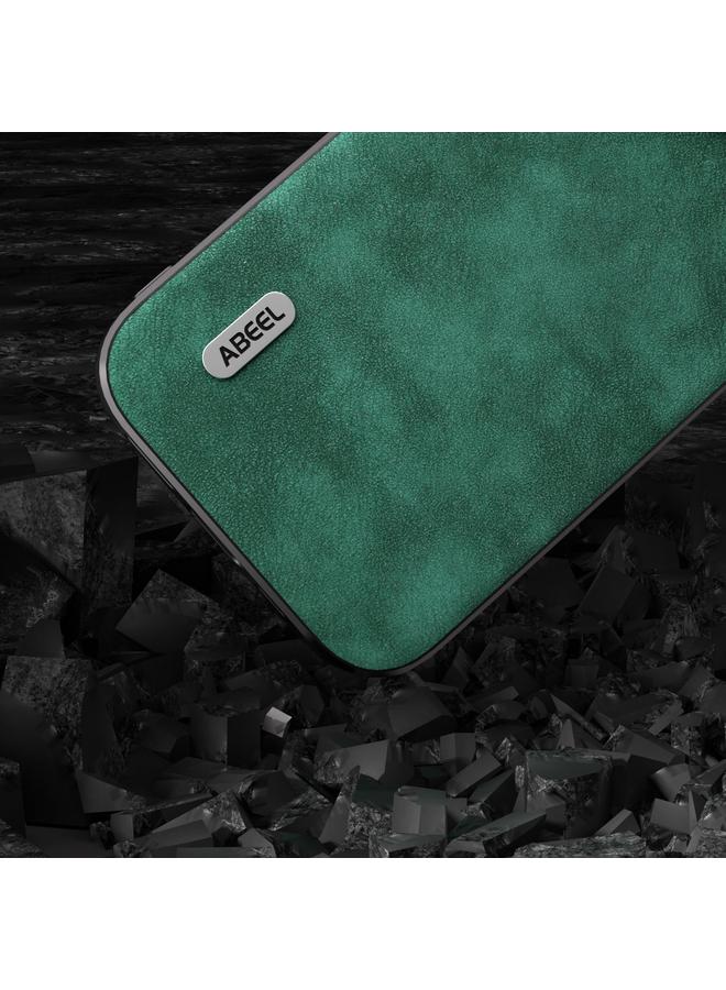 S-TOP Case For iPhone 15 Pro ABEEL Morocco Texture PU Phone Case - Image 4