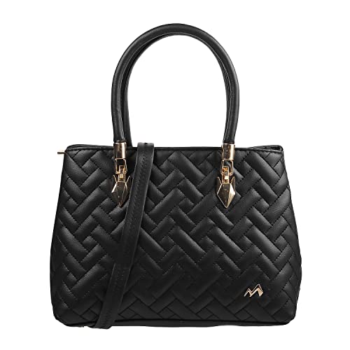 Metro Womens Synthetic Black Shoulder Bag (One Size) - Image 1