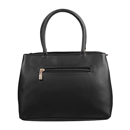 Metro Womens Synthetic Black Shoulder Bag (One Size) - Image 3