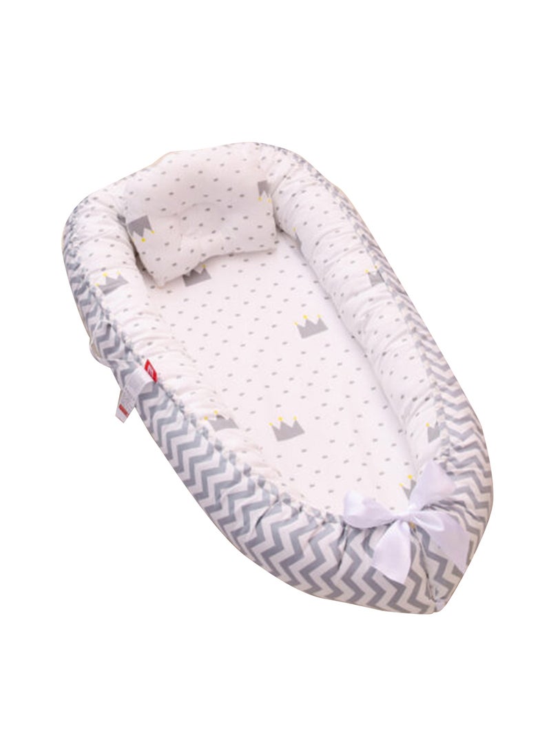 Baby Life Baby Nest 100% Organic Breathable Baby Portable Crib  - Image 1