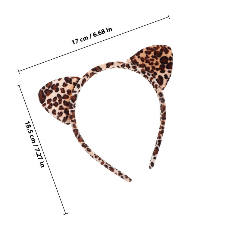 2pcs Adorable Car Ear Decorative Headbands Hair Bands Hair Hoops Hair Decors - Image 2