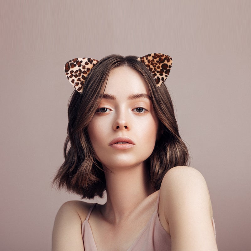 2pcs Adorable Car Ear Decorative Headbands Hair Bands Hair Hoops Hair Decors - Image 1