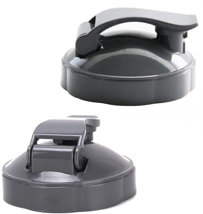 Funtuan Stay-Fresh Resealable Cup Lids & Flip Top To-go Lid - Replacement parts for 600w & 900w NutriBullet Blender 32/24/18OZ Cups - Image 5