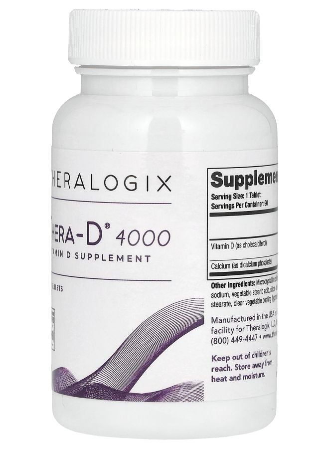 Theralogix Thera-D 4000 90 Tablets - Image 2