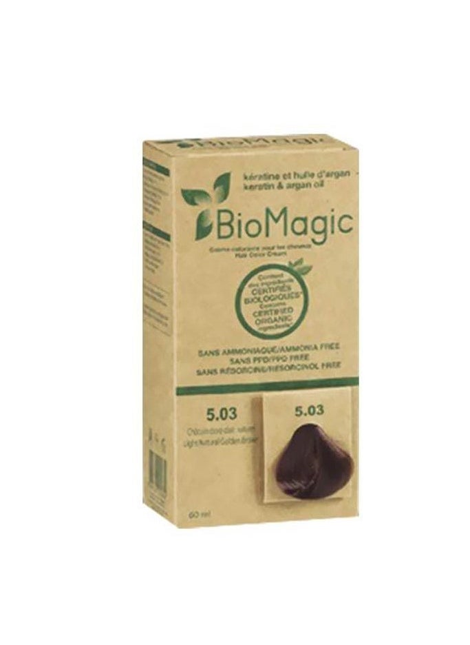 BIOMAGIC Light Natural Golden Brown Hair Color C K  5.03 