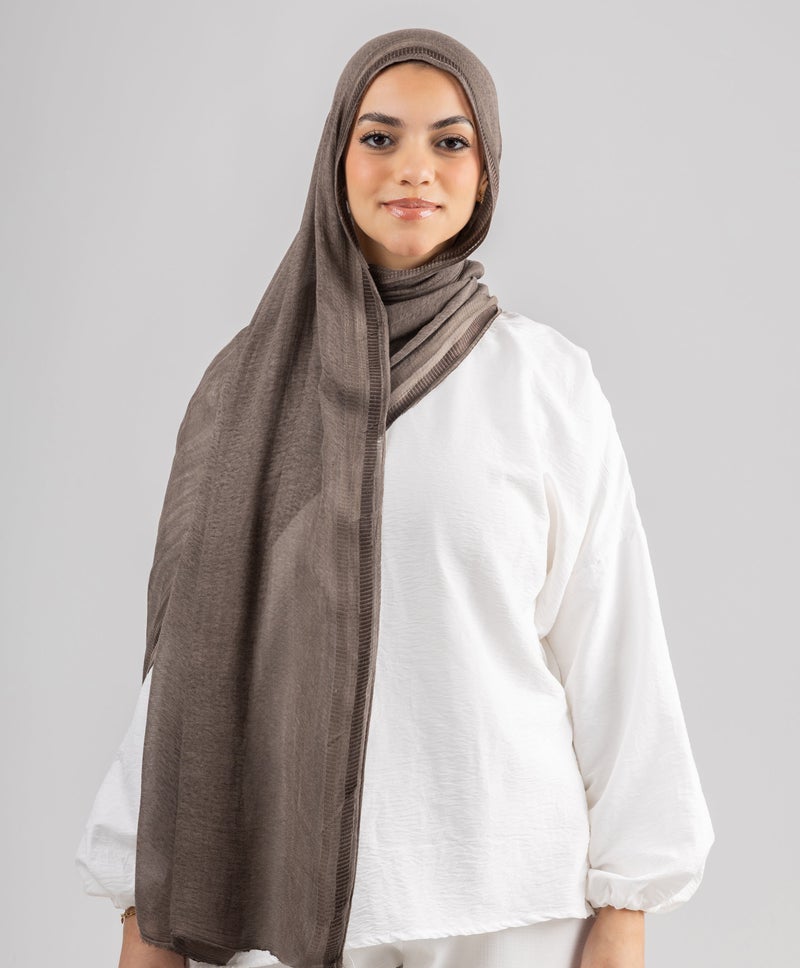 طرحة كتان كلاسيكي فاخر
