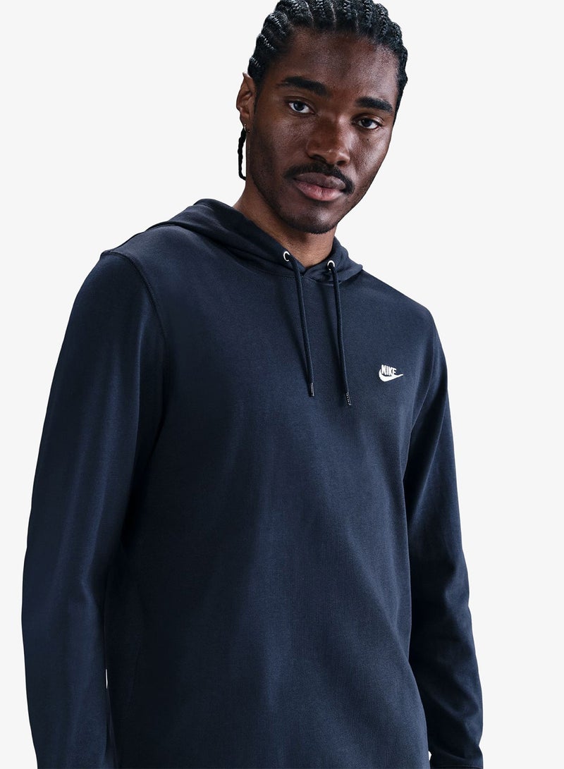 Nike Club Knit Pullover Hoodie - Image 1
