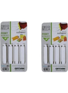 OMAK 12 Colored Bag Clips 