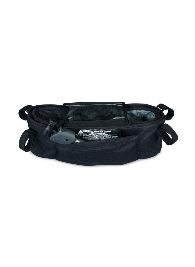 BOB Gear Deluxe Handlebar Console With Tire Pump For Single Jogging Strollers Black - Image 3