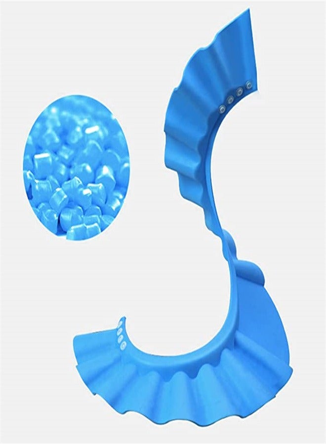 Goolsky Baby Shower Cap, Soft Adjustable Ear Protection Wash Hair Bathing Waterproof , for Cute Kids, Children - Image 2