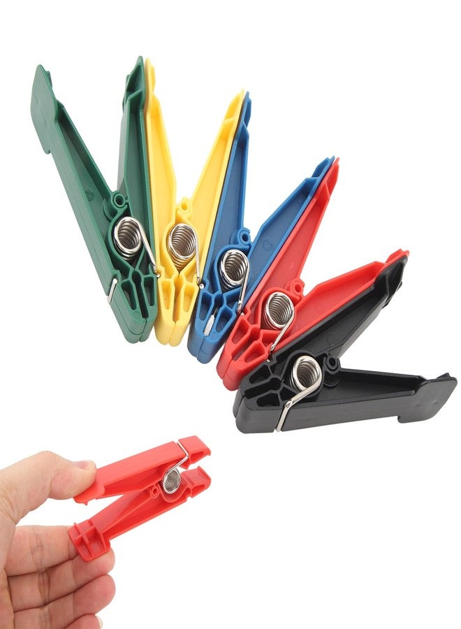 Denash 5PCS Pinch Clips, Different Strength Levels Graded Graded Pinch Pin Exerciser, Improved Grip Metal Springs for Hand Therapy - Image 1
