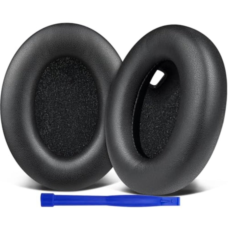 Earpads For Sony WH-1000XM4 Replacement Soft Memory Foam Cushions Compatible With WH-1000XM4 Headphones Black 2 PCS - Image 1
