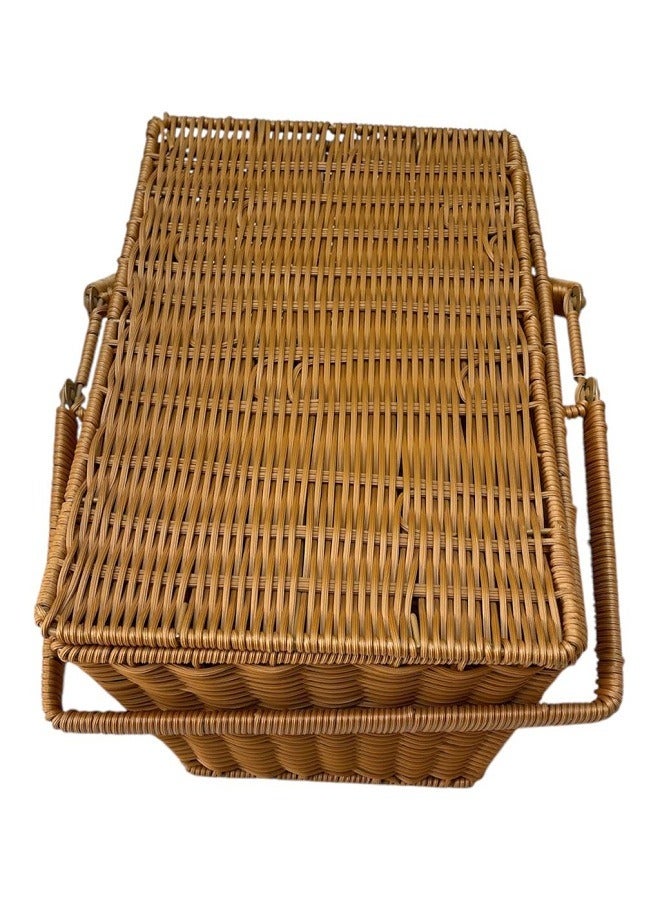 Assorted food and fruit storage basket and flower display box - Image 1