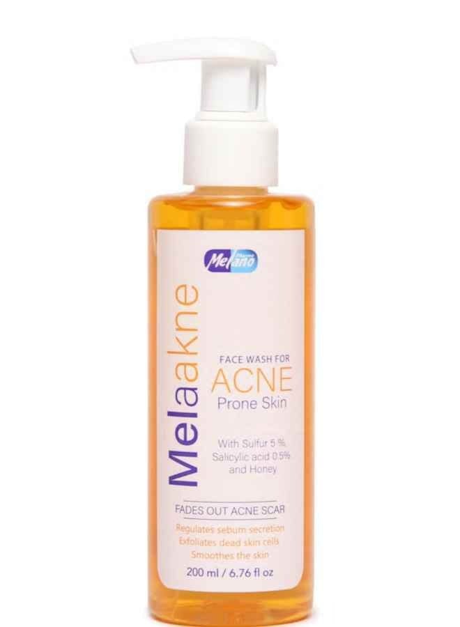 Melano Pharma Melaakne Face Wash For Acne Prone Skin 200ml 