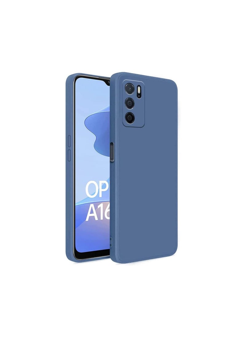 Generic - Camera Protection Flexible Back Case Cover for  Oppo A16 (Blue) - Image 1